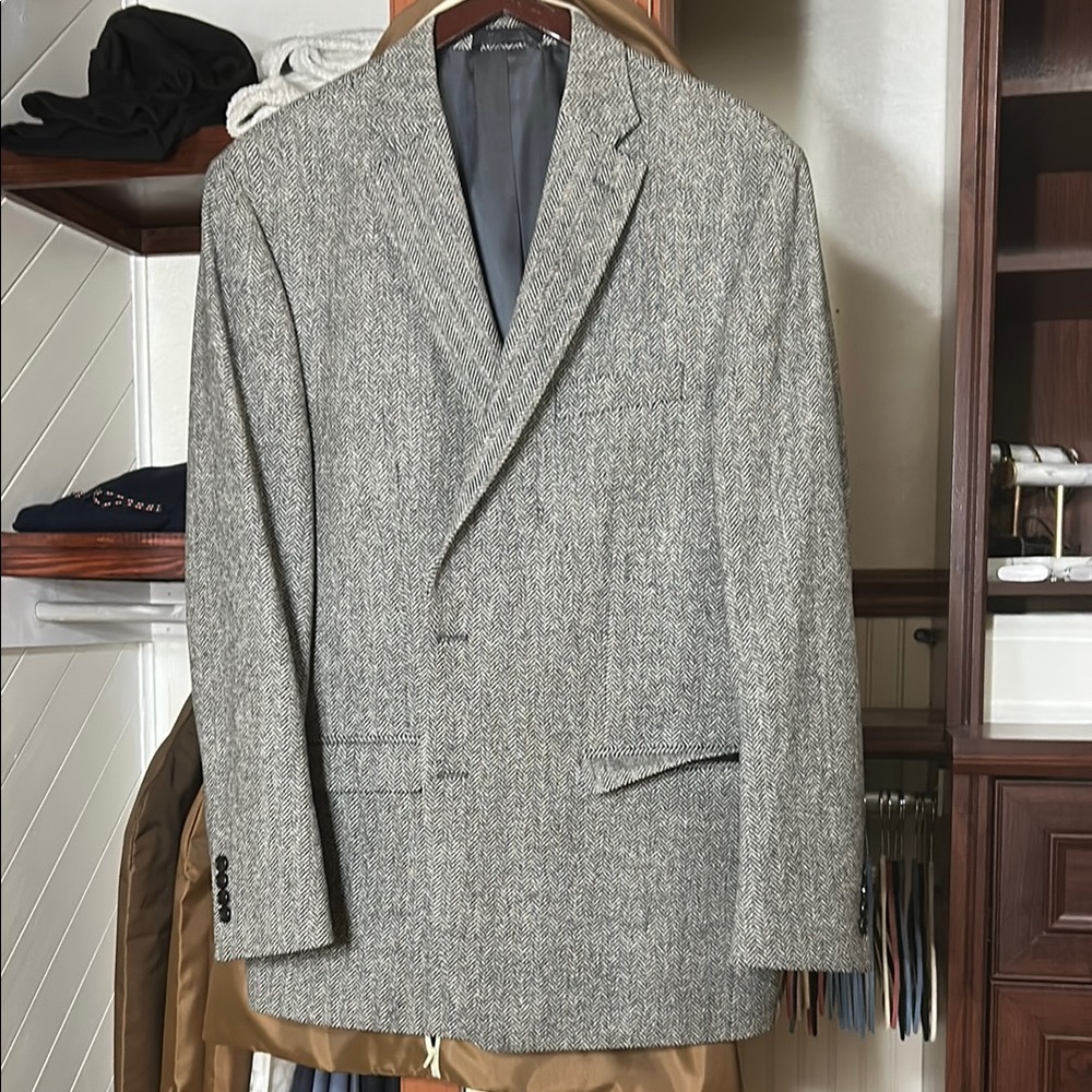 Ralph Lauren Gray Sport Coat Timeless Wool Blend